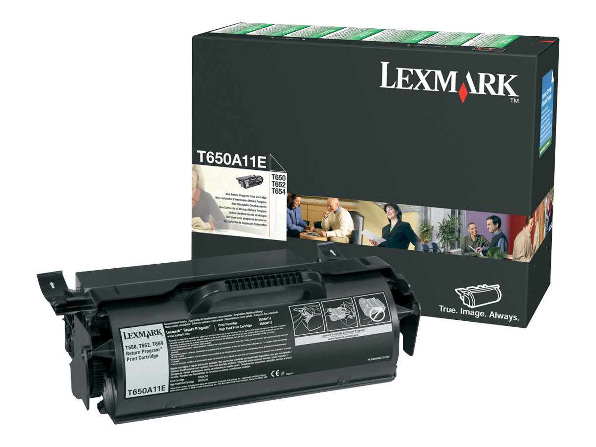 Lexmark Black Original Toner Cartridge Lccp Lrp
