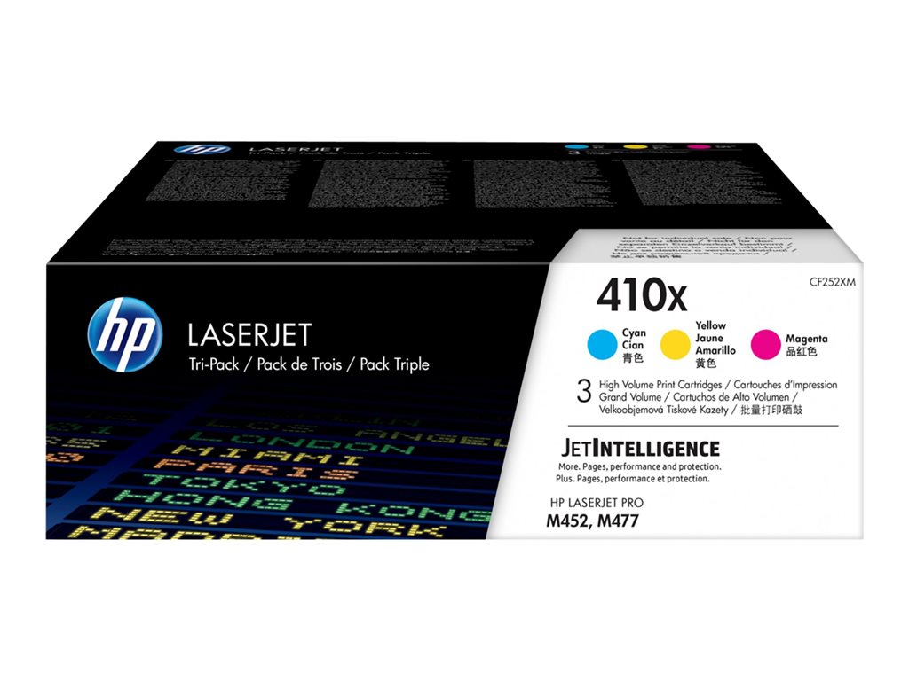 HP 410X LaserJet Cartouches de Toner CMY
