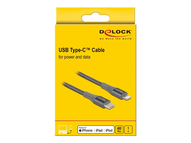 Data and charging cable USB Type-C  to L – foto 5
