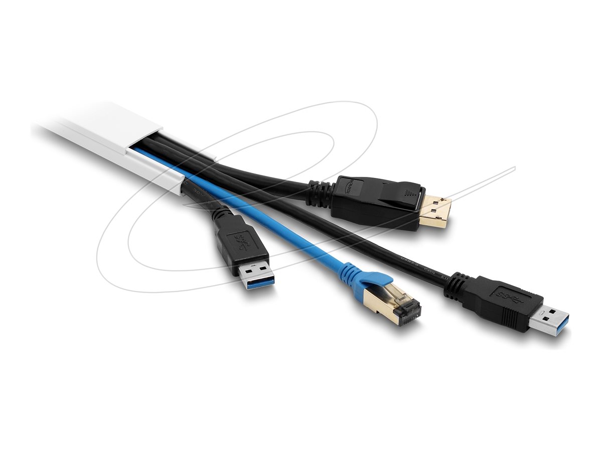 Cable Duct self-adhesive with sliding co
