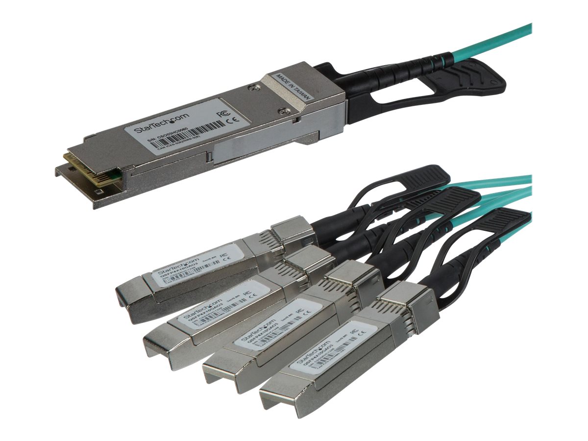 StarTech.com AOC Breakout Cable for Cisco QSFP-4X10G-AOC3M