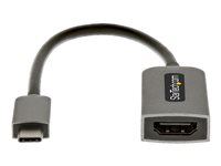 Startech USB C to HDMI Adapter, 4K 60Hz UHD Video, HDR10, USB-C to HDMI 2.0b Adapter Dongle, USB Type-C DP Alt Mode to HDMI M
