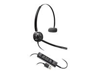 Poly EncorePro 545 - EncorePro 500 series - headset - on-ear - convertible - wired - USB-A - black - Certified for Skype for Business