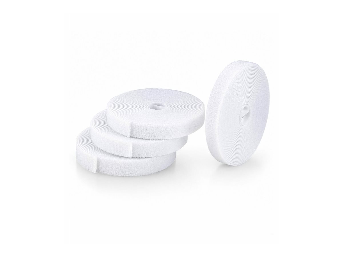 Startech role kabelového pásku - hook and loop, 0.5" wide, cut-to-size, reusable. fastener tape. adjustable – foto 3