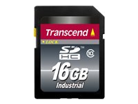 Transcend Industrial Flash memory card 16 GB Class 10 SDHC