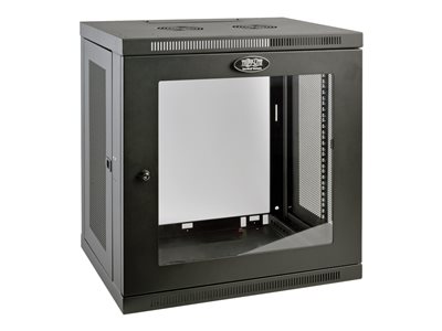 Tripp Lite 12U Wall Mount Rack Enclosure Server Cabinet w/ Glass Front Door