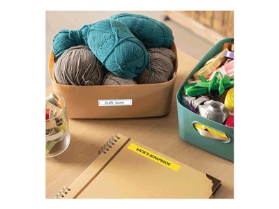 BROTHER 12MM BTAG631 Ribbon Black