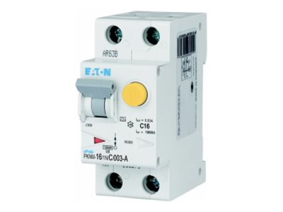 EATON PKN6/M RCBO - residual-current circuit breaker with overcurrent protection RCD/MCB 16A 30mA C-LS-Char 1N pole FI-Char A