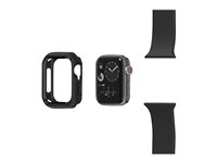 OtterBox EXO EDGE - Stoßstange für Smartwatch - Polycarbonat, TPE - Schwarz - für Apple Watch (40 mm)