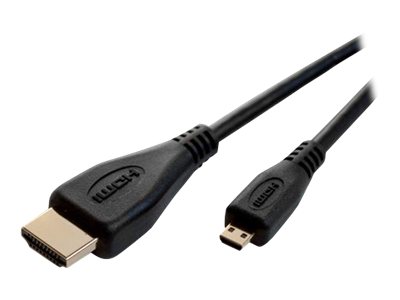Comprehensive Standard HDMI cable with Ethernet HDMI male to 19 pin micro HDMI Type D male 