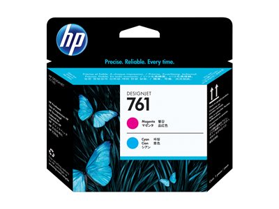 HP 761 Druckkopf magenta + cyan