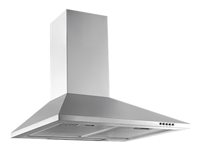 respekta Economy Emhætte Udtrækning og recirkulation (med ekstra recirkulationssæt) 64dB Rustfrit stål B