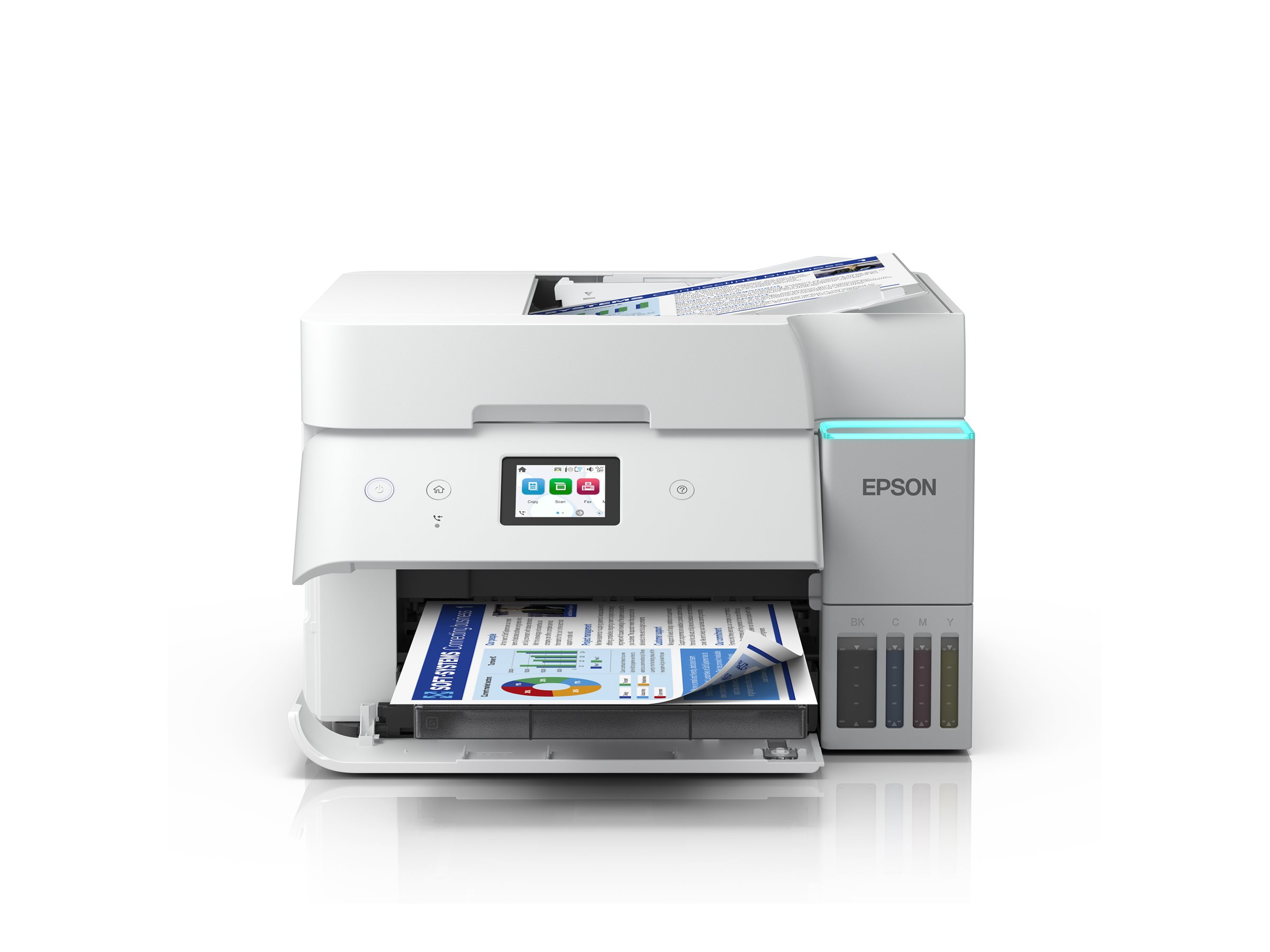 EPSON EcoTank ET-4956, Inkjet MFP, A4 18ppm, ISO, USB, WLAN, Wi-Fi