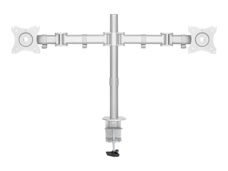 NEOMOUNTS Flat Desk Mount 2 screens Silv