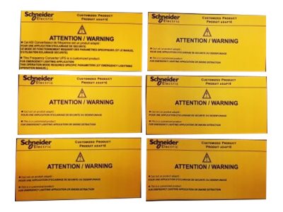 Schneider Electric Easy UPS - Sticker kit - yellow