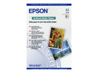 Epson Archival Matte Paper - paper - matte - 50 sheet(s) - A3 - 192 g/m²