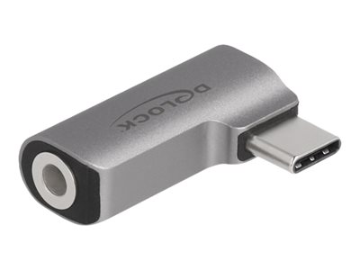 DELOCK Audio Adapter USB-C St > 3,5mm 4 Pin Klinkenbuchse