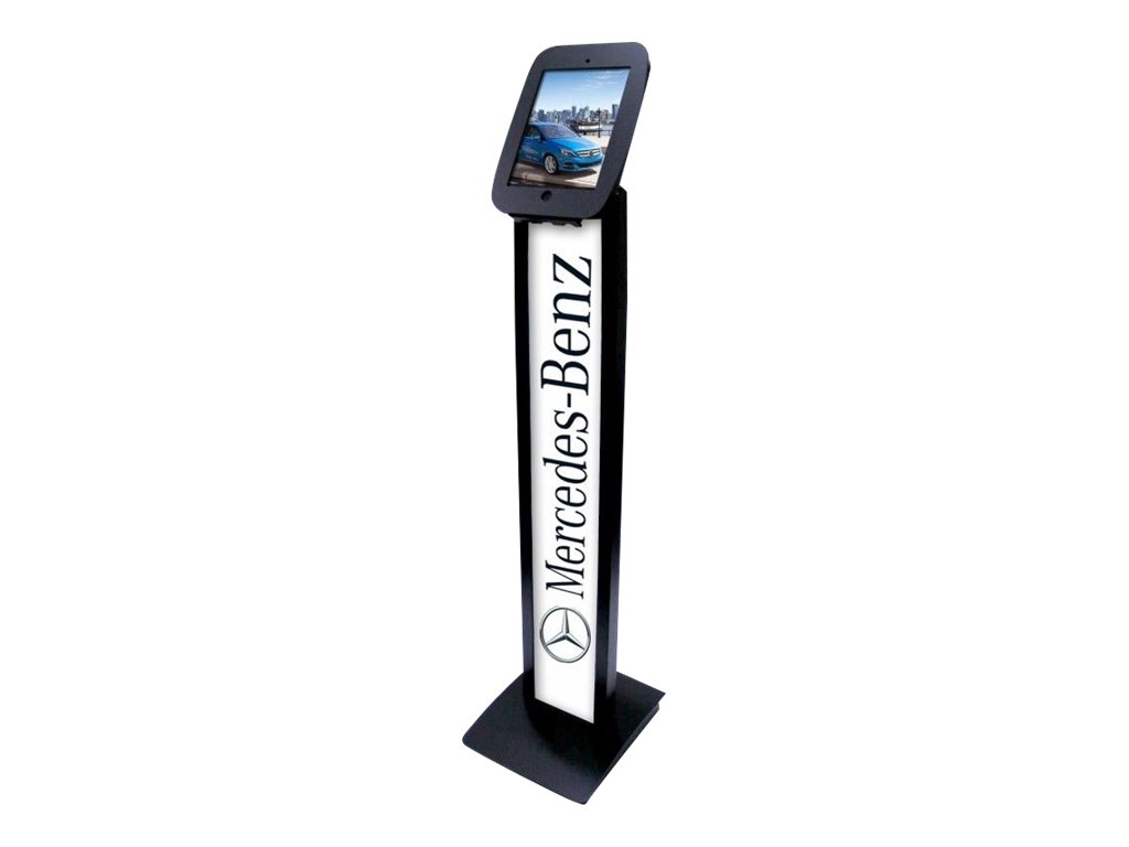 Compulocks Space BrandMe iPad 12.9" Floor Stand Black kiosk - Anti-Theft - pro tablet - černá – foto 2