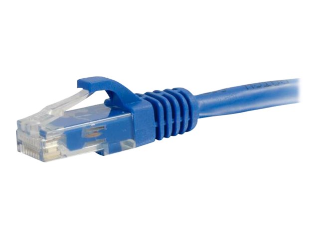 C2G Cat6 Booted Unshielded (UTP) Network Patch Cable - patch kabel - 5 m - modrá – foto 5