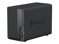 Synology Disk Station DS223 NAS server 2 bays SATA 6Gb/s RAID RAID 0, 1, JBOD RAM 2 GB 