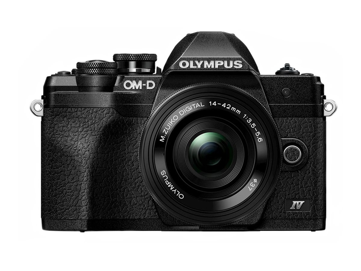 E-M10 MARK IV BK AND 14-42MMLENS BLACK