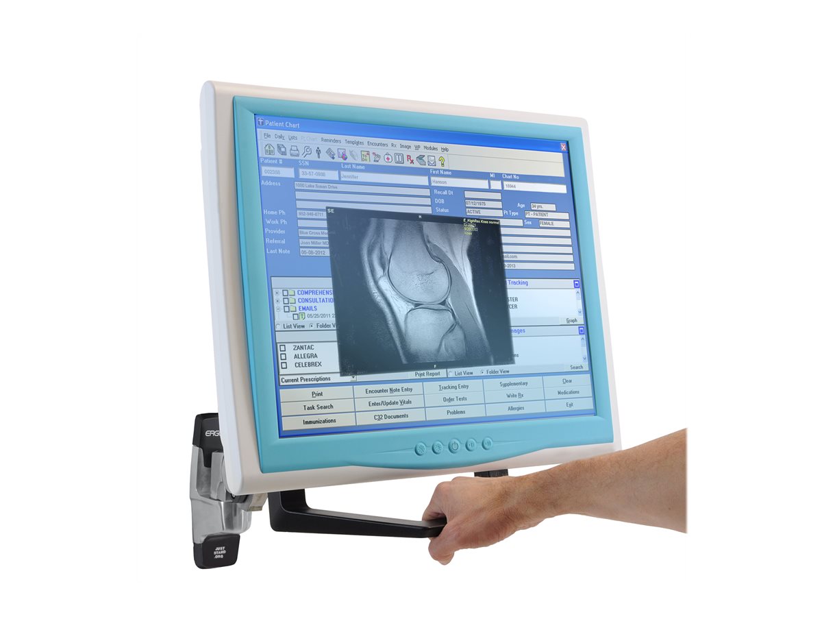 Ergotron upevňovací komponent - pro Displej LCD - černá – foto 4