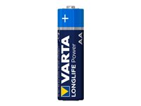 Varta Longlife Power AA / LR06 Standardbatterier