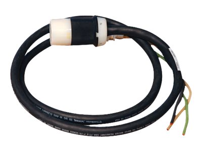 Tripp Lite 5ft Single Phase Whip 208/240V L6-30R for Breakered 3-Phase Distribution Cabinets 5'