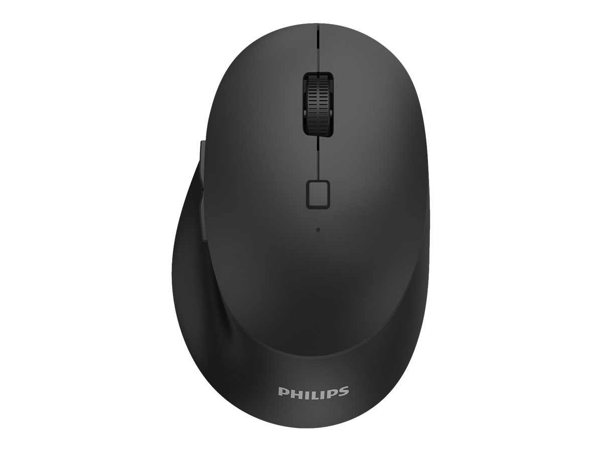 An image of Philips SPK7607B - 6000 Series - mouse - 2.4 GHz, Bluetooth 3.0, Bluetooth 5.0