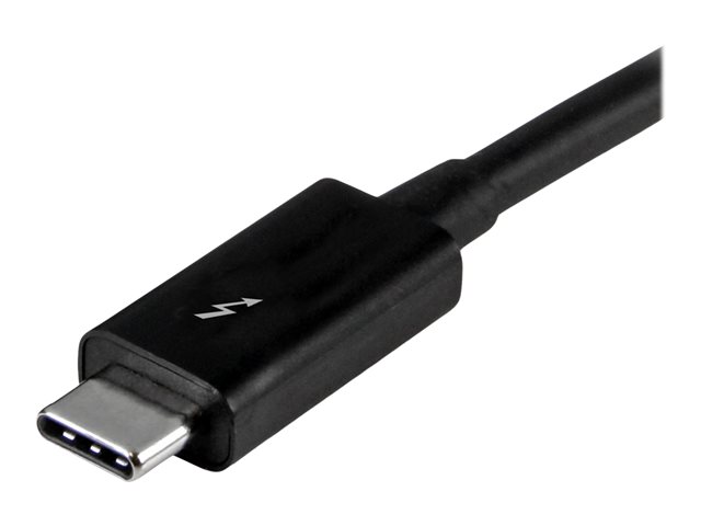 StarTech.com 1m (3.3ft) Thunderbolt 3 Cable, 20Gbps, 100W PD, 4K Video, Thunderbolt-Certified, Compatible w/ TB4/USB 3.2/DisplayPort