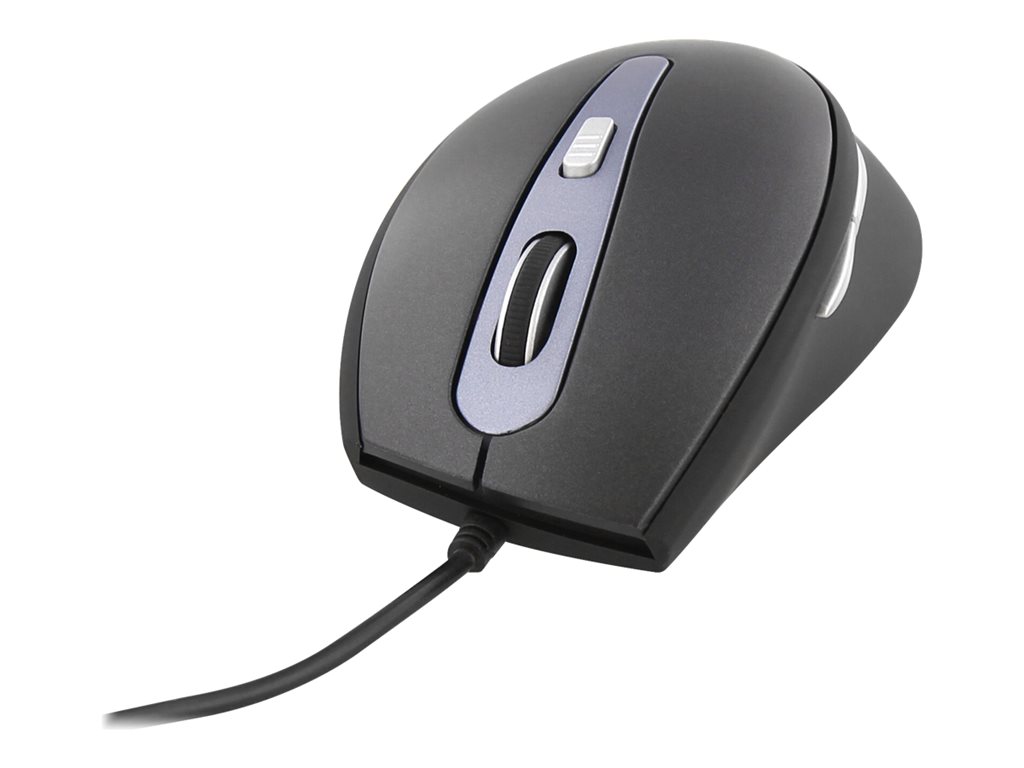 TNB Office Wired Mouse Black Ultra