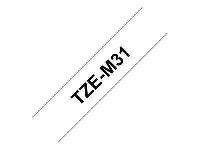 BROTHER TZEM31 Schriftbandkassette 12mm