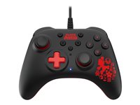 HORIPAD Turbo Controller Nintendo Switch Sort Rød