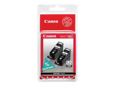 CANON PGI-525 Ink Cartridge PGBK 2XPack - 4529B017
