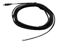 Zebra - Power cable - bare wire to DC jack (M) - 12 / 24 V - 13 ft - for Zebra TC70X, TC75X, TC77