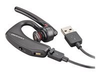 Poly Voyager 5200 - 1-way base headset - in-ear - Bluetooth - wireless, wired - USB-A via Bluetooth adapter - black - Certified for Microsoft Teams