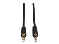 Eaton Tripp Lite Series 3.5mm Mini Stereo Audio Cable for Microphones, Speakers and Headphones (M/M), 25 ft. (7.62 m)