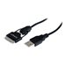 StarTech.com Apple 30-pin Dock Connector or Micro USB to USB Combo Cable