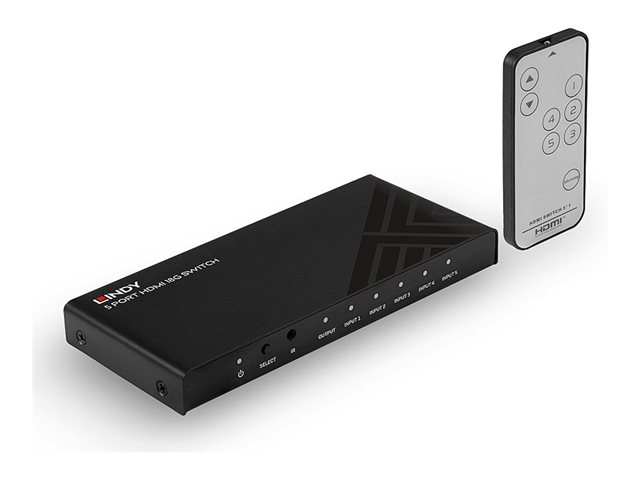 Switch HDMI 5 ports, 18G