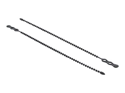 DELOCK Blitzbinder wiederverwendbar L 210 x B 4,5 mm schwarz