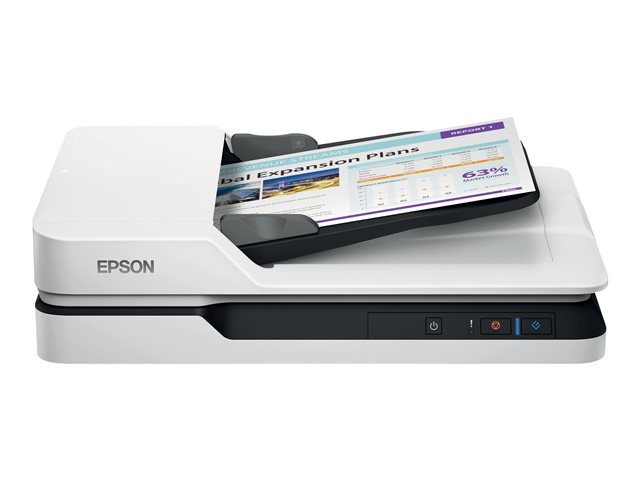 Image of Epson WorkForce DS-1630 - document scanner - desktop - USB 3.0