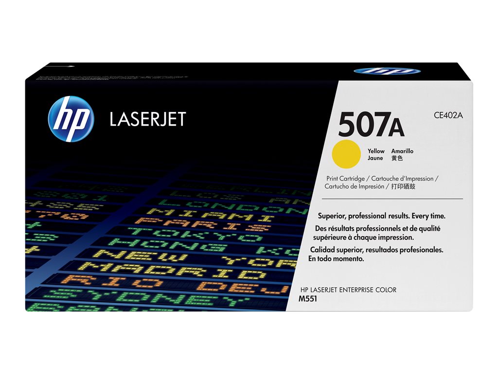 HP Toner 507A yellow HV