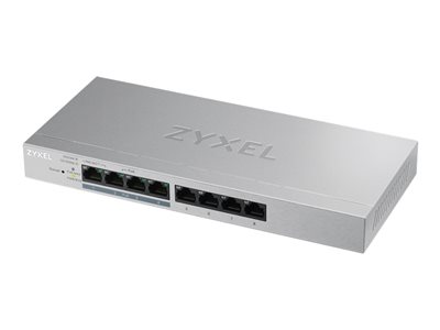 Zyxel Switch 8x GE GS1200-8HP V2 PoE+ webmanaged Switch - GS1200-8HPV2-EU0101F