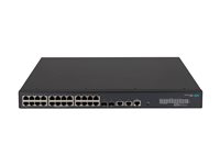 HPE FlexNetwork 5140 24G PoE+ 2SFP+ 2XGT EI - switch - 28 ports - smart - rack-mountable