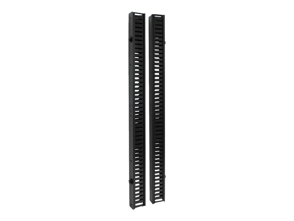 Eaton Tripp Lite Series Rack Enclosure Cabinet 6ft VRT Cable Manager Dbl Finger Duct