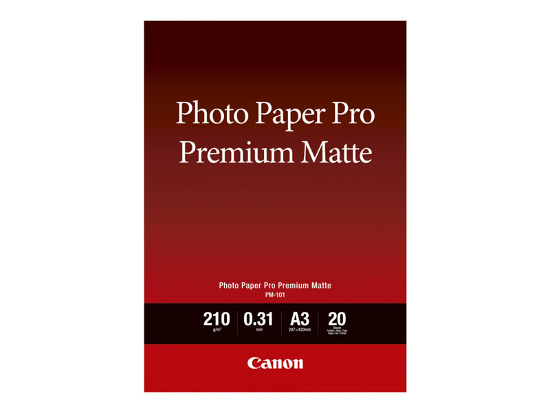CANON Photo Paper Premium Matte A3 20 sh