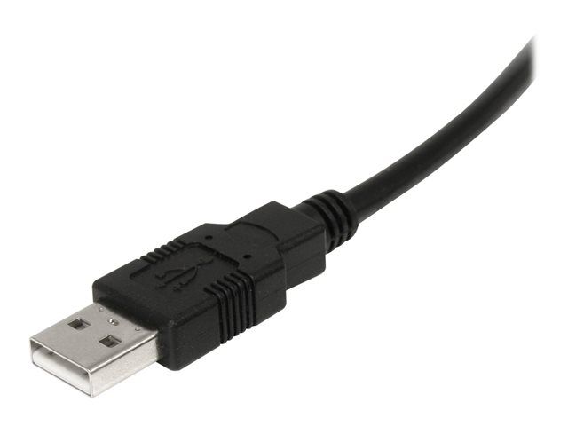 StarTech.com 9 m / 30 ft Active USB A to B Cable - M/M - Black USB 2.0 A to B Cord - Printer Cable - Extension USB Cable (USB2HAB30AC)
