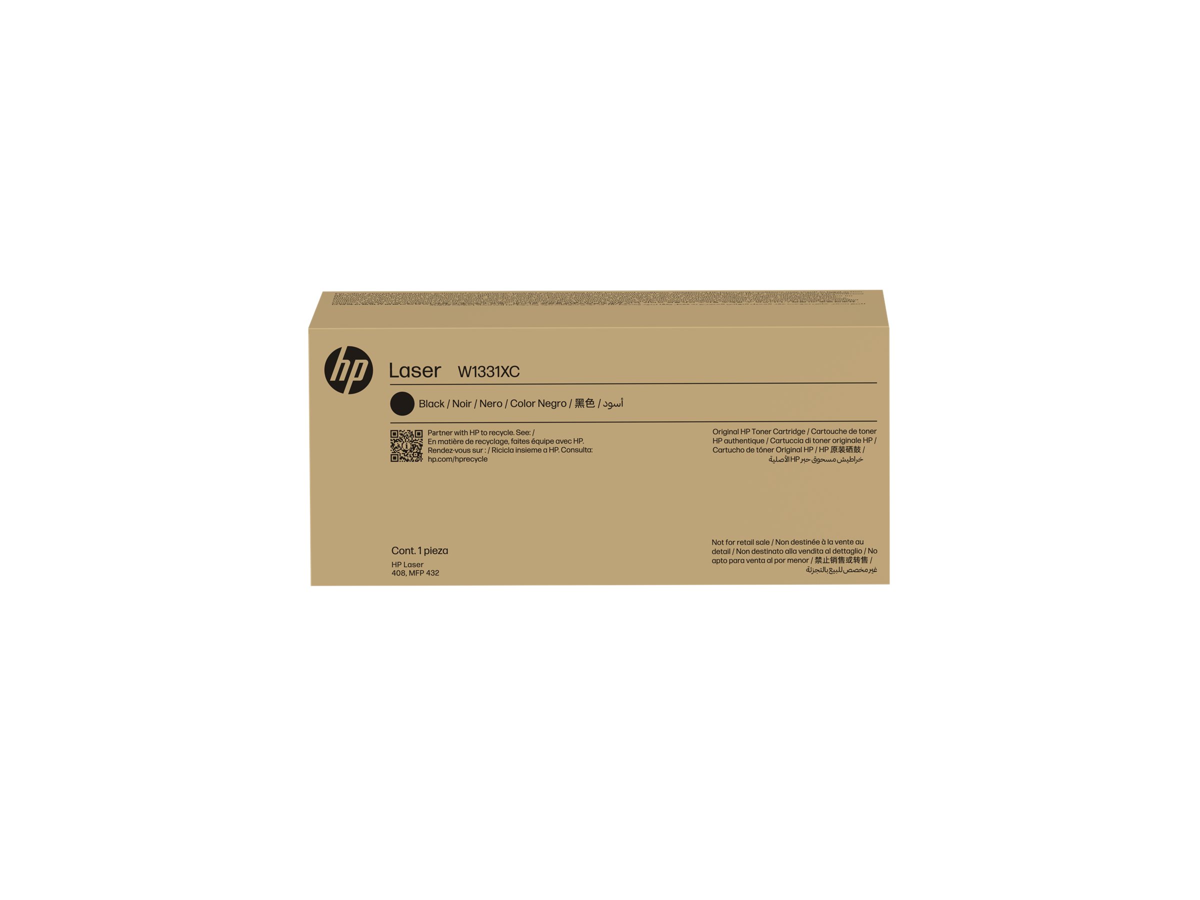 HP 331X High Yield Black Original Laser