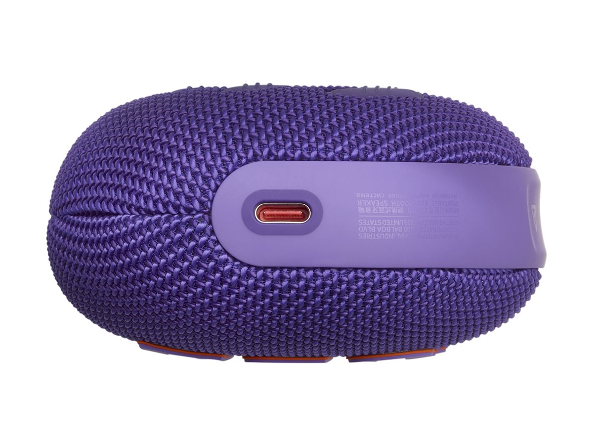 JBL Clip 5 Portable Bluetooth Speaker - Purple - JBLCLIP5PURAM