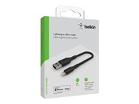 BELKIN Câble tressé Lightning USBA 0.15m